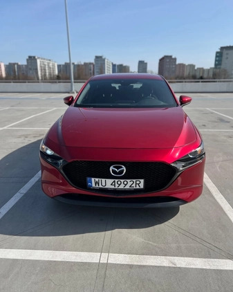 Mazda 3 cena 82000 przebieg: 34000, rok produkcji 2019 z Warszawa małe 254